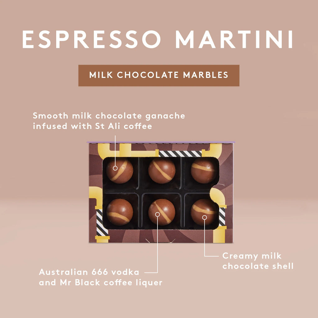 Espresso Martini Marbles Chocolate - by Koko Black. Made in Melbourne