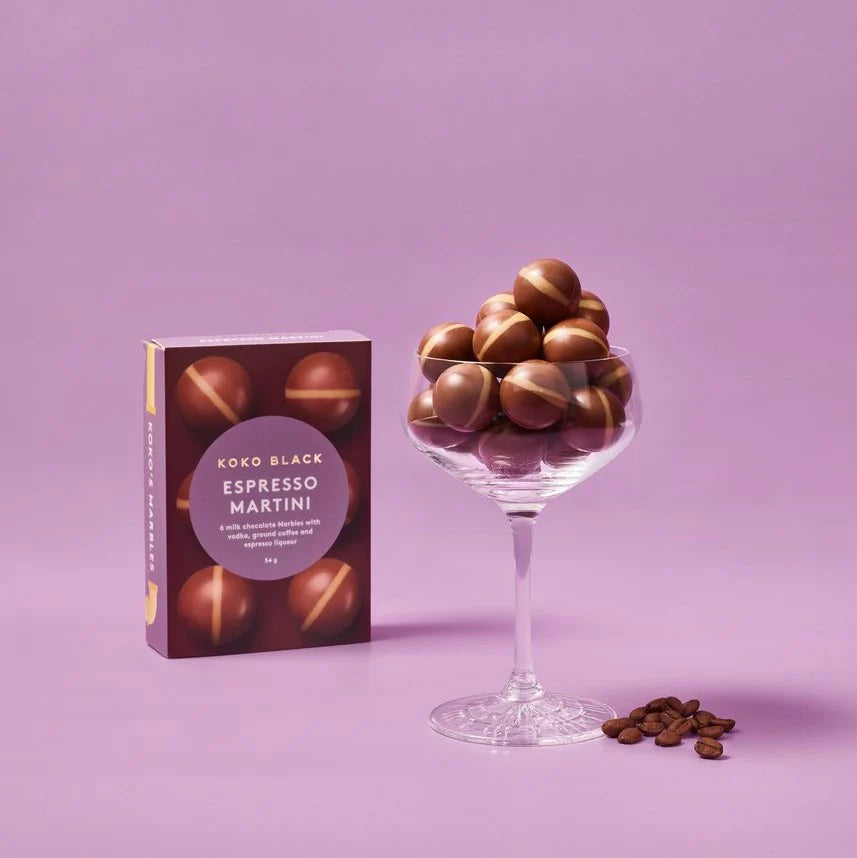 Espresso Martini Marbles Chocolate - by Koko Black. Made in Melbourne