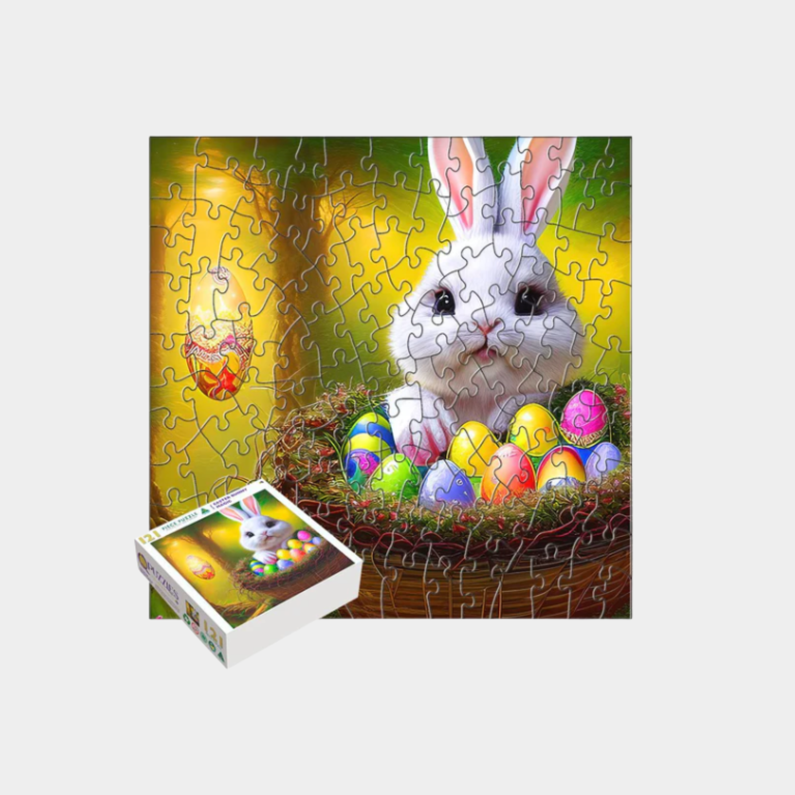 Q Puzzle Made in Australia Easter-themed puzzle kids childrens