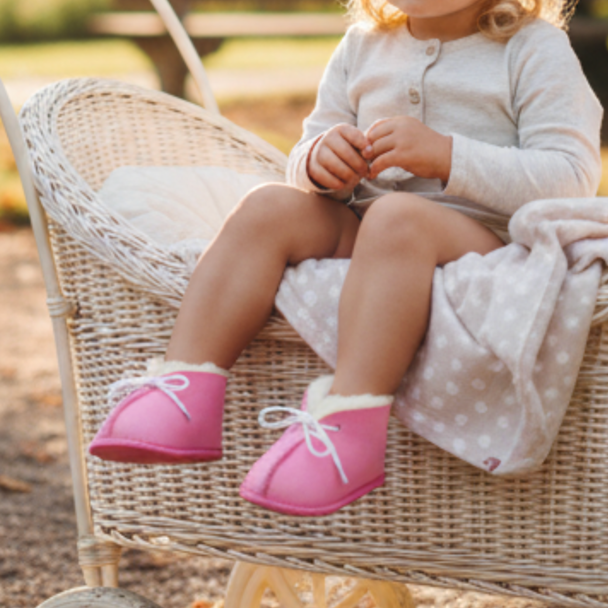 New Baby Gift Box - Pink Booties